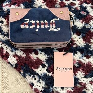 Juicy Couture Pink and Blue Women's wallet